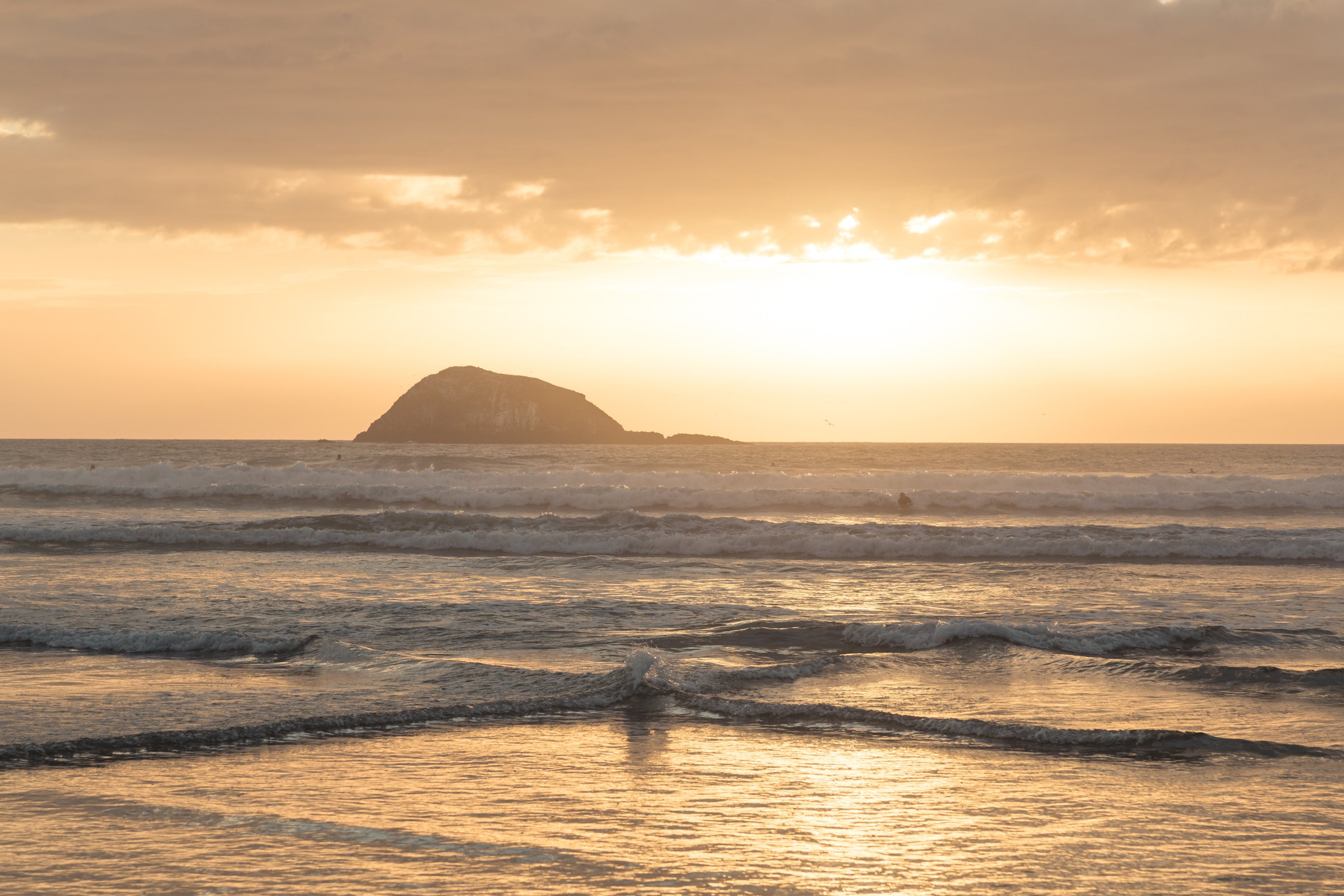 Sunset at Maori Bay